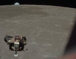 ببینید | تصاویری از لحظه فرود آپولو ۱۱ بر سطح ماه در سال ۱۹۶۹